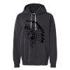 Unisex Garment-Dyed Lightweight Fleece Hooded Sweatshirt Thumbnail
