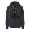 Unisex Garment-Dyed Lightweight Fleece Hooded Sweatshirt Thumbnail