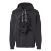 Unisex Garment-Dyed Lightweight Fleece Hooded Sweatshirt Thumbnail