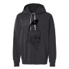 Unisex Garment-Dyed Lightweight Fleece Hooded Sweatshirt Thumbnail