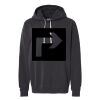Unisex Garment-Dyed Lightweight Fleece Hooded Sweatshirt Thumbnail