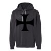 Unisex Garment-Dyed Lightweight Fleece Hooded Sweatshirt Thumbnail