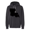 Unisex Garment-Dyed Lightweight Fleece Hooded Sweatshirt Thumbnail