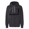 Unisex Garment-Dyed Lightweight Fleece Hooded Sweatshirt Thumbnail