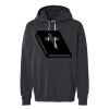 Unisex Garment-Dyed Lightweight Fleece Hooded Sweatshirt Thumbnail