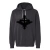 Unisex Garment-Dyed Lightweight Fleece Hooded Sweatshirt Thumbnail