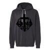 Unisex Garment-Dyed Lightweight Fleece Hooded Sweatshirt Thumbnail