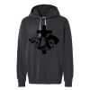Unisex Garment-Dyed Lightweight Fleece Hooded Sweatshirt Thumbnail