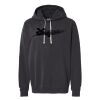 Unisex Garment-Dyed Lightweight Fleece Hooded Sweatshirt Thumbnail