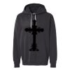 Unisex Garment-Dyed Lightweight Fleece Hooded Sweatshirt Thumbnail