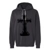 Unisex Garment-Dyed Lightweight Fleece Hooded Sweatshirt Thumbnail
