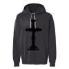 Unisex Garment-Dyed Lightweight Fleece Hooded Sweatshirt Thumbnail