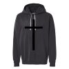 Unisex Garment-Dyed Lightweight Fleece Hooded Sweatshirt Thumbnail