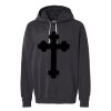 Unisex Garment-Dyed Lightweight Fleece Hooded Sweatshirt Thumbnail
