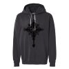 Unisex Garment-Dyed Lightweight Fleece Hooded Sweatshirt Thumbnail