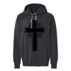 Unisex Garment-Dyed Lightweight Fleece Hooded Sweatshirt Thumbnail