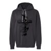 Unisex Garment-Dyed Lightweight Fleece Hooded Sweatshirt Thumbnail