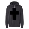 Unisex Garment-Dyed Lightweight Fleece Hooded Sweatshirt Thumbnail