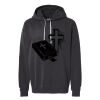 Unisex Garment-Dyed Lightweight Fleece Hooded Sweatshirt Thumbnail