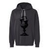 Unisex Garment-Dyed Lightweight Fleece Hooded Sweatshirt Thumbnail
