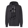 Unisex Garment-Dyed Lightweight Fleece Hooded Sweatshirt Thumbnail