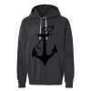 Unisex Garment-Dyed Lightweight Fleece Hooded Sweatshirt Thumbnail