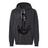 Unisex Garment-Dyed Lightweight Fleece Hooded Sweatshirt Thumbnail
