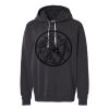 Unisex Garment-Dyed Lightweight Fleece Hooded Sweatshirt Thumbnail