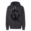 Unisex Garment-Dyed Lightweight Fleece Hooded Sweatshirt Thumbnail