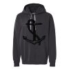 Unisex Garment-Dyed Lightweight Fleece Hooded Sweatshirt Thumbnail