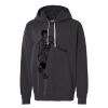 Unisex Garment-Dyed Lightweight Fleece Hooded Sweatshirt Thumbnail