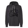 Unisex Garment-Dyed Lightweight Fleece Hooded Sweatshirt Thumbnail