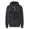 Unisex Garment-Dyed Lightweight Fleece Hooded Sweatshirt Thumbnail