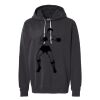 Unisex Garment-Dyed Lightweight Fleece Hooded Sweatshirt Thumbnail