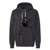 Unisex Garment-Dyed Lightweight Fleece Hooded Sweatshirt Thumbnail