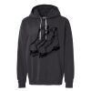 Unisex Garment-Dyed Lightweight Fleece Hooded Sweatshirt Thumbnail
