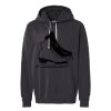 Unisex Garment-Dyed Lightweight Fleece Hooded Sweatshirt Thumbnail
