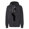 Unisex Garment-Dyed Lightweight Fleece Hooded Sweatshirt Thumbnail