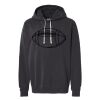 Unisex Garment-Dyed Lightweight Fleece Hooded Sweatshirt Thumbnail