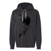 Unisex Garment-Dyed Lightweight Fleece Hooded Sweatshirt Thumbnail