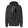 Unisex Garment-Dyed Lightweight Fleece Hooded Sweatshirt Thumbnail