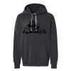 Unisex Garment-Dyed Lightweight Fleece Hooded Sweatshirt Thumbnail