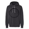 Unisex Garment-Dyed Lightweight Fleece Hooded Sweatshirt Thumbnail