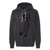 Unisex Garment-Dyed Lightweight Fleece Hooded Sweatshirt Thumbnail