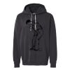 Unisex Garment-Dyed Lightweight Fleece Hooded Sweatshirt Thumbnail