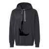 Unisex Garment-Dyed Lightweight Fleece Hooded Sweatshirt Thumbnail
