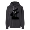 Unisex Garment-Dyed Lightweight Fleece Hooded Sweatshirt Thumbnail