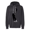 Unisex Garment-Dyed Lightweight Fleece Hooded Sweatshirt Thumbnail