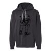 Unisex Garment-Dyed Lightweight Fleece Hooded Sweatshirt Thumbnail