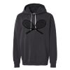 Unisex Garment-Dyed Lightweight Fleece Hooded Sweatshirt Thumbnail